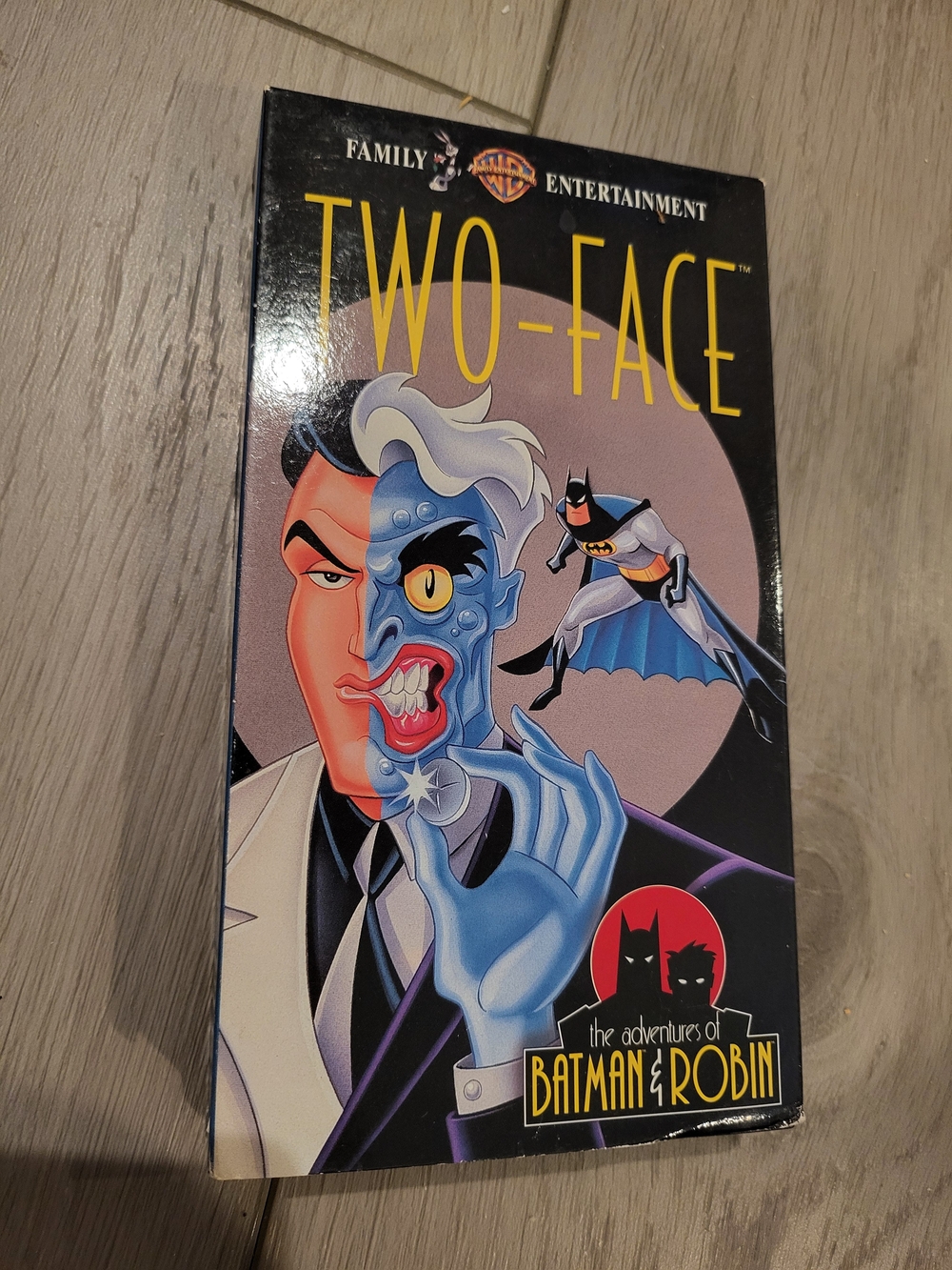 Vintage 1995 Batman & Robin Two-Face VHS